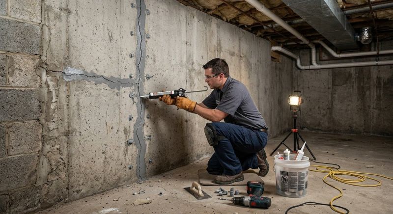 Basement Crack Repair in Cape Coral, FL