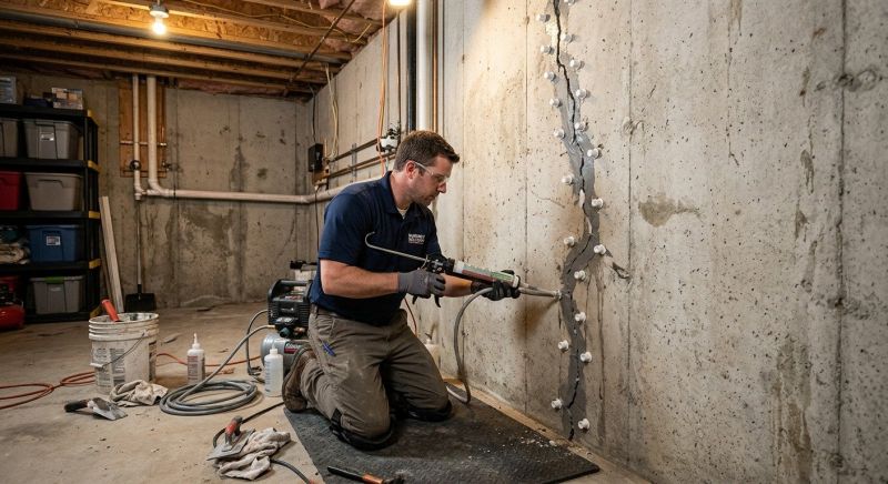 Basement Crack Repair in Cape Coral, FL