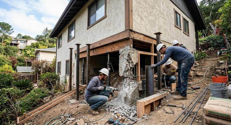 Concrete Foundation Repair in Lehigh Acres, FL