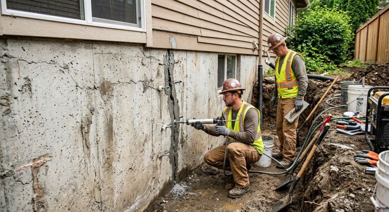 Cracked Foundation Repair in Estero, FL