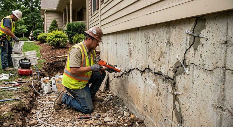 Cracked Foundation Repair in Fort Myers Beach, FL