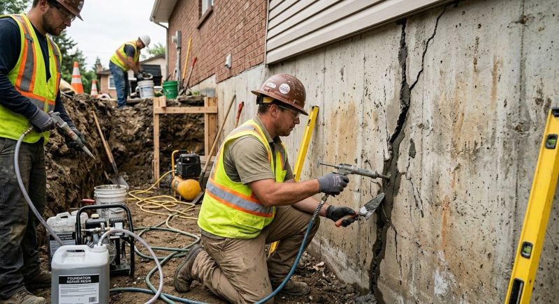Cracked Foundation Repair in Fort Myers, FL