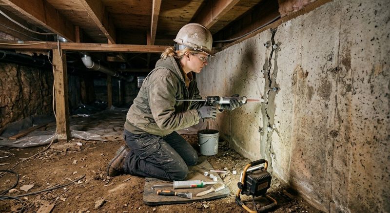Crawlspace Foundation Repair in North Fort Myers, FL