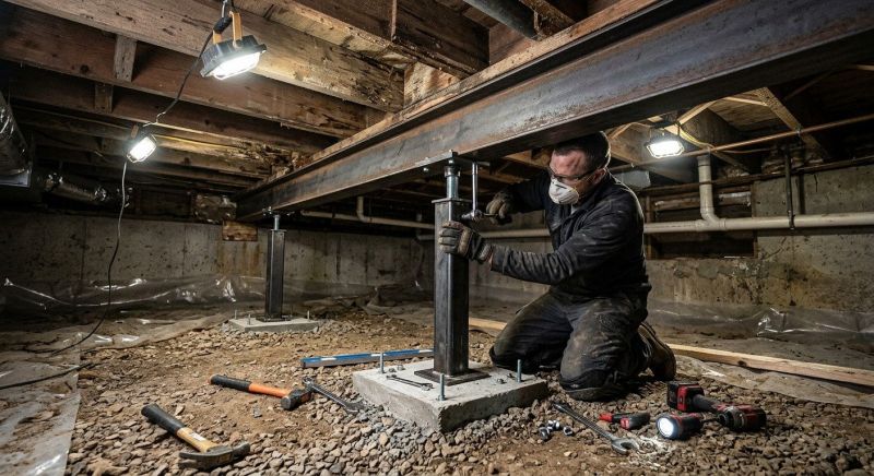 Crawlspace Structural Repair in Cape Coral, FL