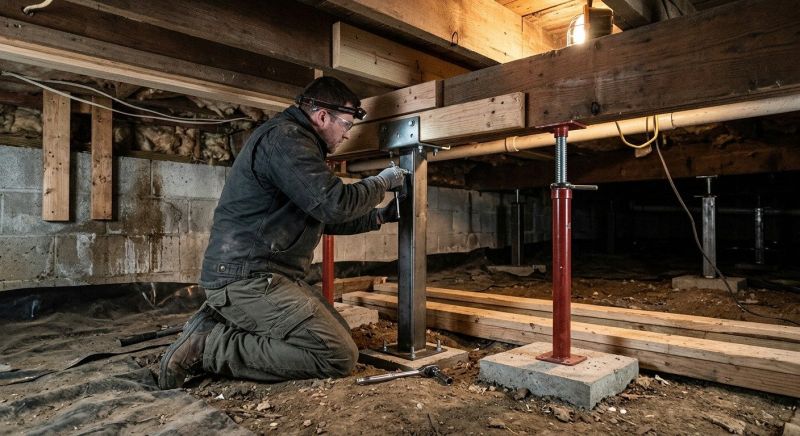 Crawlspace Structural Repair in Cape Coral, FL