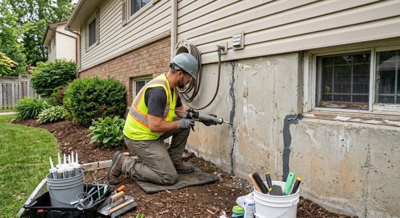 Foundation Crack Sealing in Cape Coral, FL