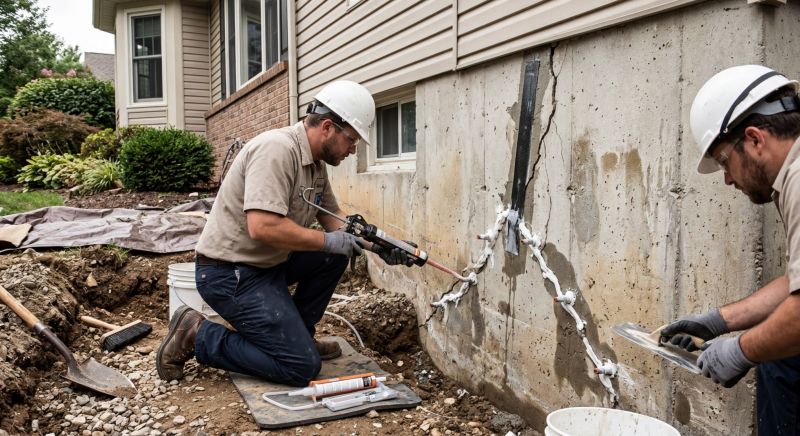 Foundation Cracks Repair in Cape Coral, FL