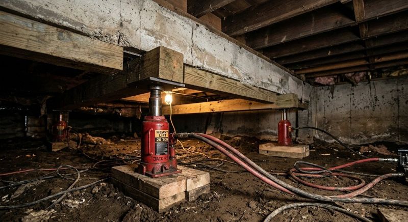Foundation Jacking in Cape Coral, FL