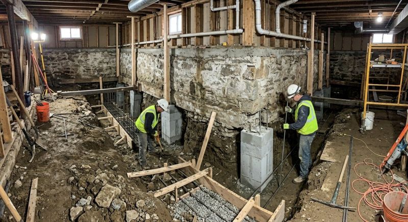 Foundation Underpinning in Cape Coral, FL
