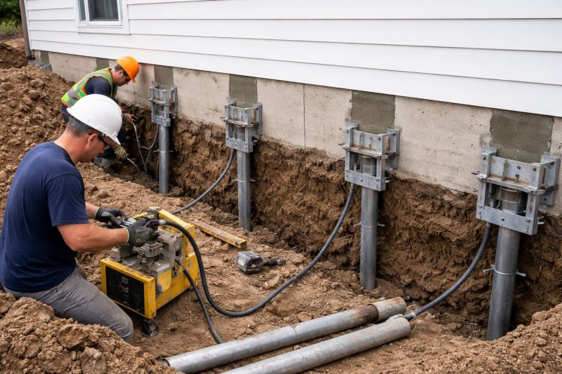 Helical Piers Installation in Cape Coral, FL