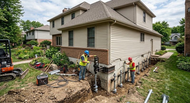 Helical Piers Installation in Cape Coral, FL