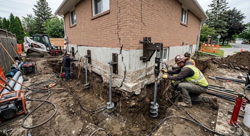 Sinking Foundation Repair in Alva, FL