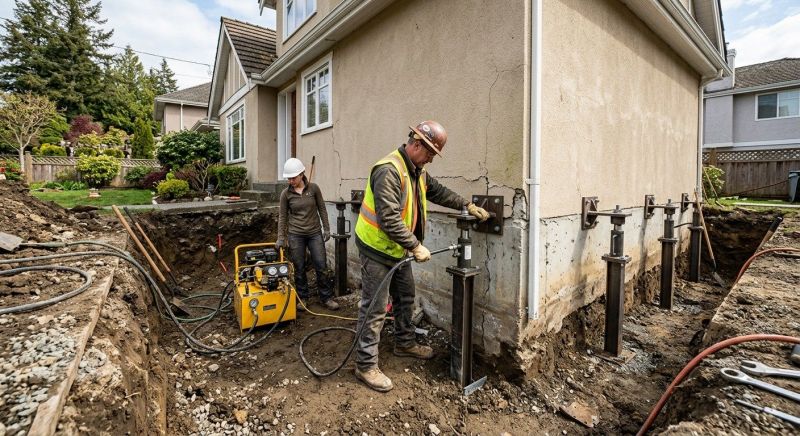 Sinking Foundation Repair in Lee County, FL