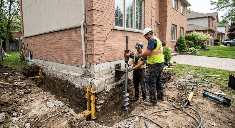Sinking Foundation Repair in Lee County, FL