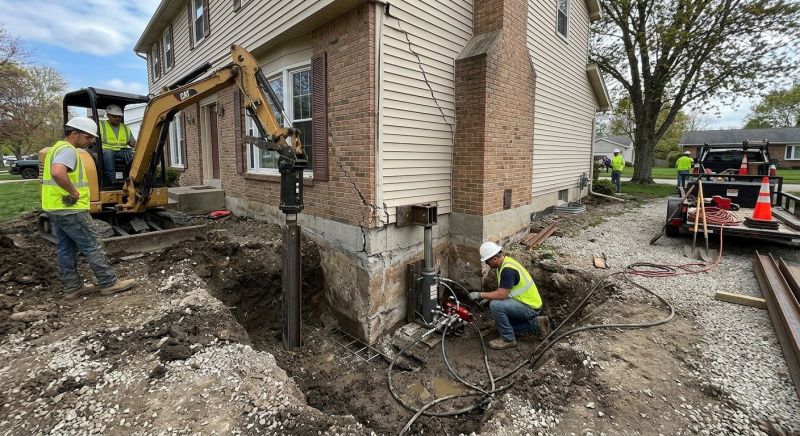 Sinking Foundation Repair in Lee County, FL