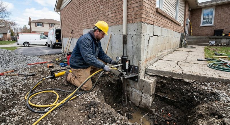 Sinking Foundation Repair in North Fort Myers, FL