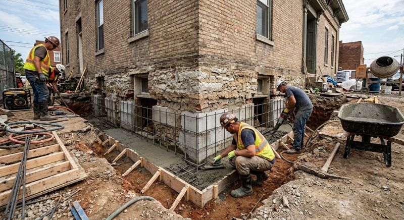 Structural Underpinning in Cape Coral, FL