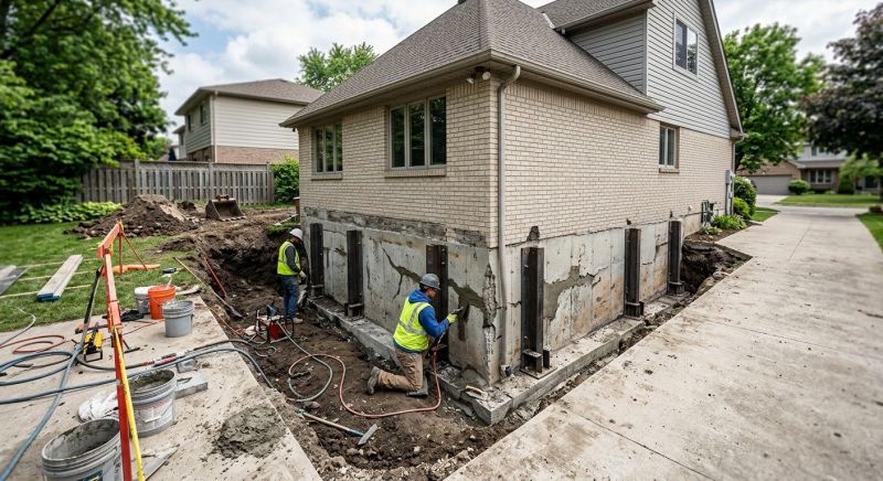 Exterior Foundation Repair